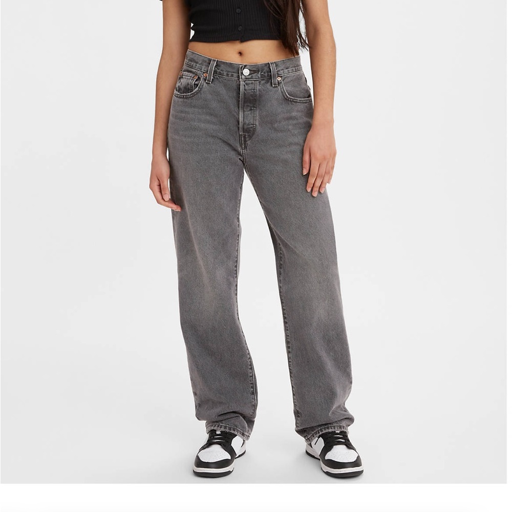 Levi's - 501 ‘93 Straight Jeans for Women in a grey-black wash 28Wx32L